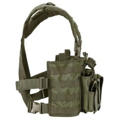 Hot Selling Multifunctional Training Chest Rig Top Quality Tactical Vest Outdoor Tactical Vest for Hunting  high-quality Training outdoors Breathable Vest Adjustable Modular stab-proof security vest