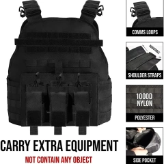 Hot Selling Training Vest for Tactical Breathable Assault Training Vest Wear-Resistant Hunting Vest   high-quality Durable Waterproof multifunctional Wear-resistant Training Vest Fully Adjustable