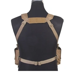 Wholesale Breathable Training Chest Vest Lightweight Training Vest for Hunting High Quality Tactical Wear-resistant Assault Vest  High quality special Training Chest vests Breathable multifunctional sports equipment