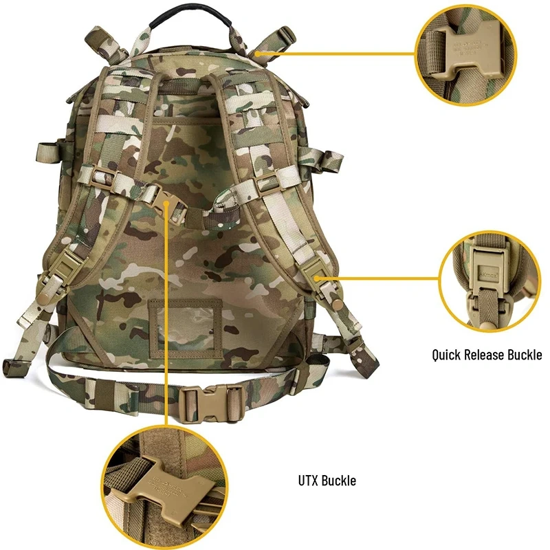 Customized Camo Tactical Gear Vest High Quality Hunting Training Vest Wear-Resistant Adults Tactical Vest for Assault  Training Vest Adjustable Quick Release Modular Splash-Proof Training Vest for Breathable Paintball Outdoor Training