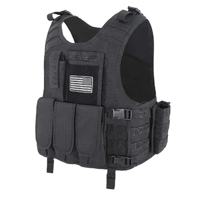 Outdoor Tactical Equipment Vest for Men High Quality Tactical Vest for Training Breathable Hunting Vest  Adjustable multifunctional Training Vest Outdoor Ultra-Light Breathable Wear-resistant Training Vest