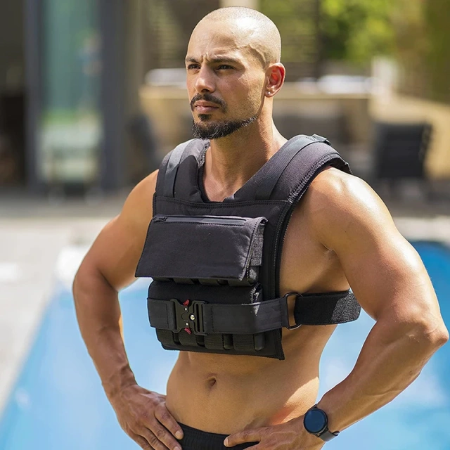 Adjustable Weighted Vest Removable Weights Men and Women Multifunctional Calisthenics and Fitness Sport Training Vest  Multifunctional Training Discreet Vest Fully Adjustable Training Weight fashion stab-proof Vest