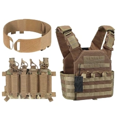 Hot Selling Multifunctional Tactical Training Vest Wear-Resistant Tactical Vest for Hunting High Quality Tactical Vest   Weighted Training Vest Adjustable Workout Equipment Home Gym and Cross Training Vest