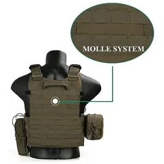 Wholesale Adjustable Tactical Vest for Hunting Outdoor Tactical Training Vest Multifunctional Wear-Resistant Tactical Vest Hot selling lightweight outdoors Training Vest Quick Release Vest Training