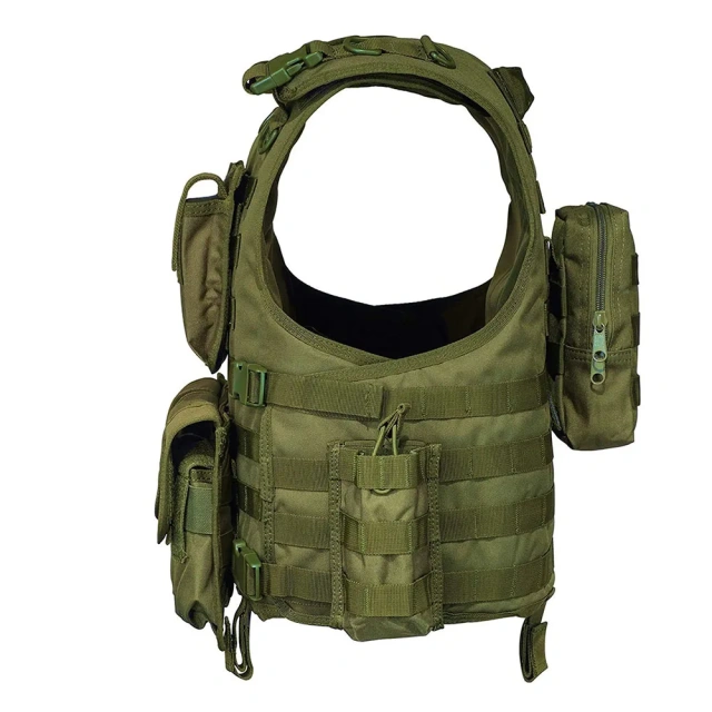 Top Selling Waterproof Training Hunting Vest Outdoors Tactical Hunting Vest Breathable Tactical Vest for Assault  Training Breathable Protective Vest Outdoor Lightweight Assault Adjustable Low Enforcement Vest