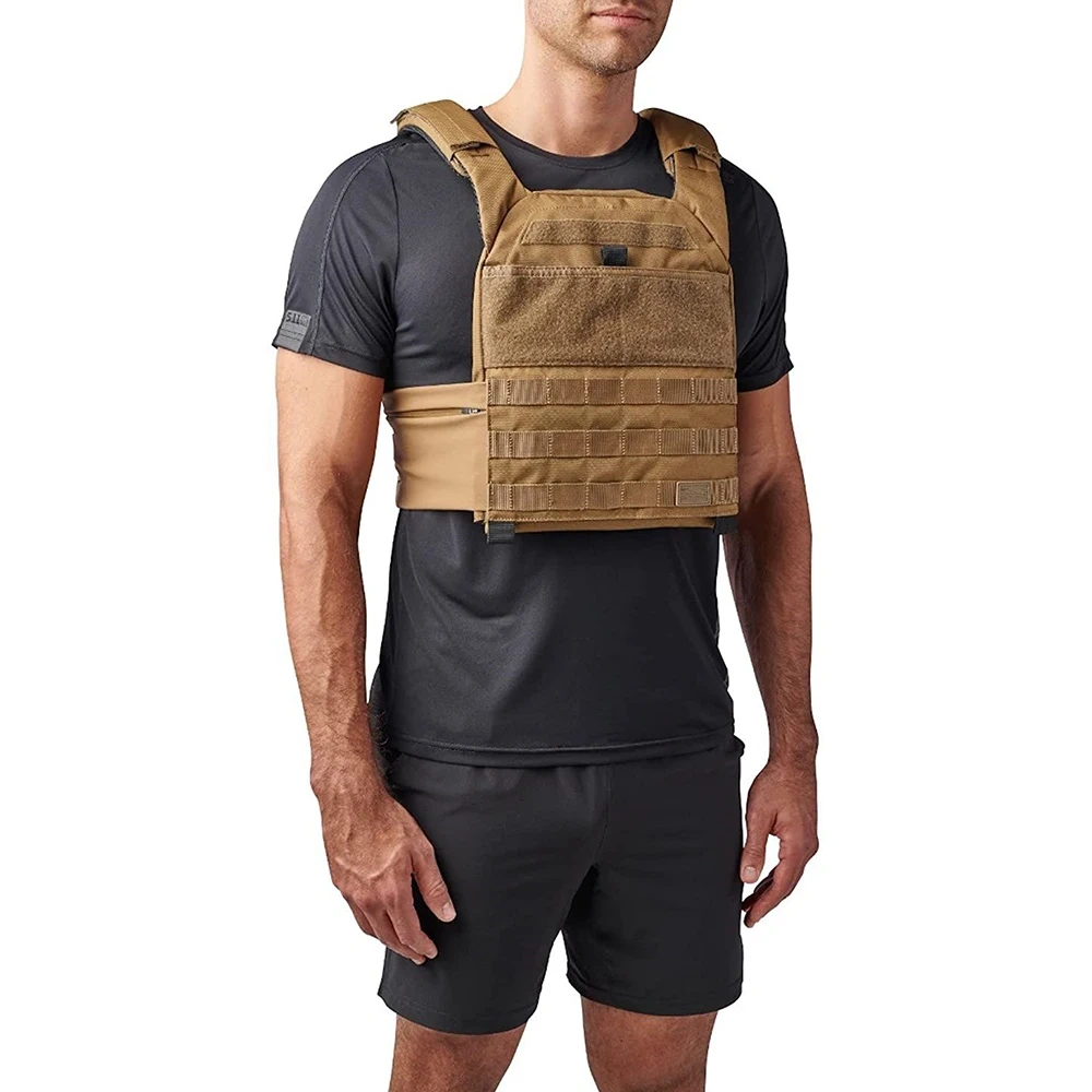 Lightweight Waterproof Vest Multifunctional Nylon Tactical Hunting Vest for Outdoor Breathable Tactical Vest for Training  Training Vest Ultra-Light Breathable Assault Training Vest Lightweight stab-proof Sports Training vest