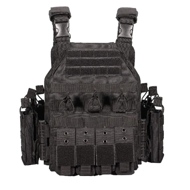 Wholesale Wholesale Wear-Resistant Assault Vest for Outdoor Tactical Vest for Men Lightweight Hunting Training Climbing Vest   Adjustable Adults Training Vest Durable Outdoor Ultra-Light Breathable Training Vest