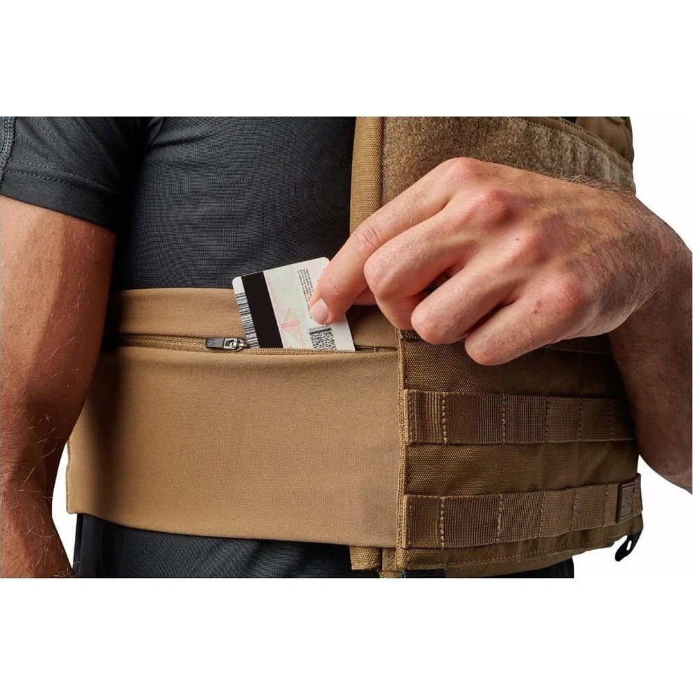 Lightweight Waterproof Vest Multifunctional Nylon Tactical Hunting Vest for Outdoor Breathable Tactical Vest for Training  Training Vest Ultra-Light Breathable Assault Training Vest Lightweight stab-proof Sports Training vest