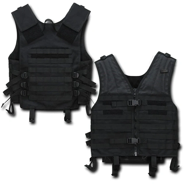 Breathable Tactical Vest Wear-Resistant Adjustable Assault Training Tactical Vest Lightweight Outdoor Training Vest  Training Vest Hook Backing Training multifunctional Wear-resistant Elastic Retention Elastic Vest