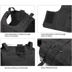 Customized Breathable Tactical Gear Vest Durable Lightweight Hunting Training Vest Breathable Tactical Vest for OutdoorsHot selling outdoors Quick Response Vest Lightweight Fully Adjustable Quick Release Training