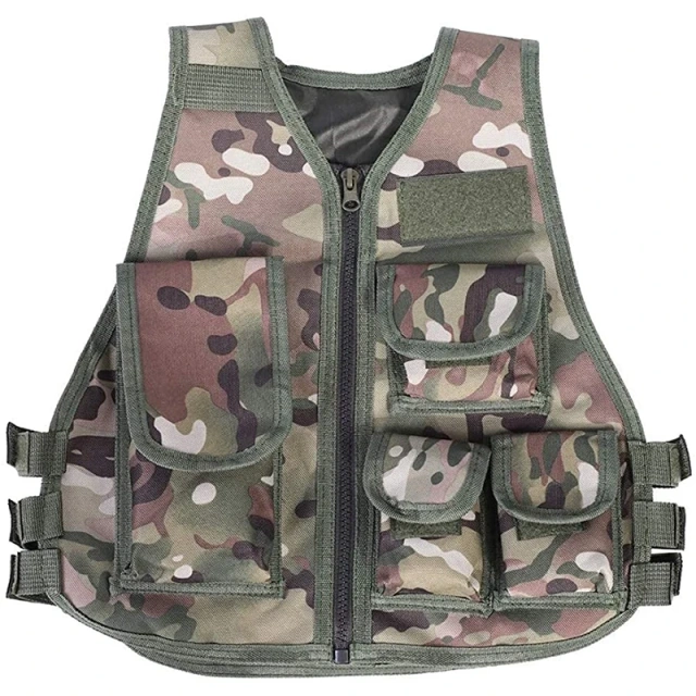 Durable Breathable Multifunctional Adjustable Breathable Lightweight Training Stab-proof Wear-resistant Vest  Breathable multifunctional Adjustable Breathable Lightweight Training stab-proof Vest
