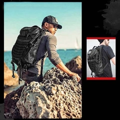 Practical Assault Backpack Train for a 3 Day Assault Pack Outdoor Hiking Camping Backpack with Rain Cover  Outdoor Sling Range Backpack Outdoor Travel Sling Bag Shoulder Sling Pack for Trekking Camping