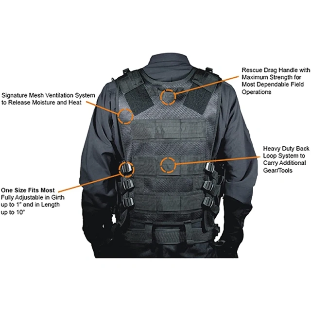 Hot Sale Wear-Resistant Training Hunting Vest Lightweight Tactical Vest for Hunting Breathable Outdoors Training Vest  Training Vest Adjustable ultra-light breathable assault training outdoors Breathable Vest