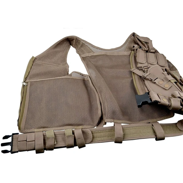 Adjustable Training Hunting Vest High Quality Oxford Training Vest Durable Breathable Tactical Vest  Lightweight Wear-resistant stab-proof Sports Training vest outdoors Breathable Training Vest