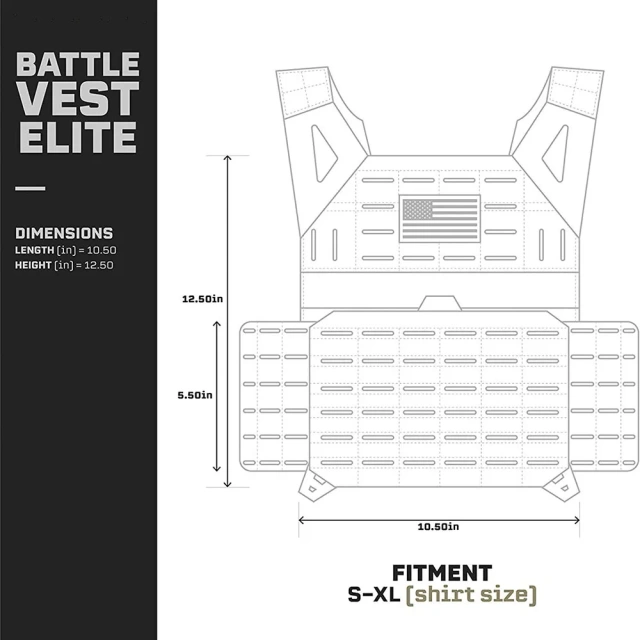 Wholesale Breathable Outdoors Assault Training Vest High Quality Training Vest Adjustable Outdoor Lightweight Tactical Vest  Hot selling Training Vest Hook Backing Training Placard multifunctional Sports Training vest
