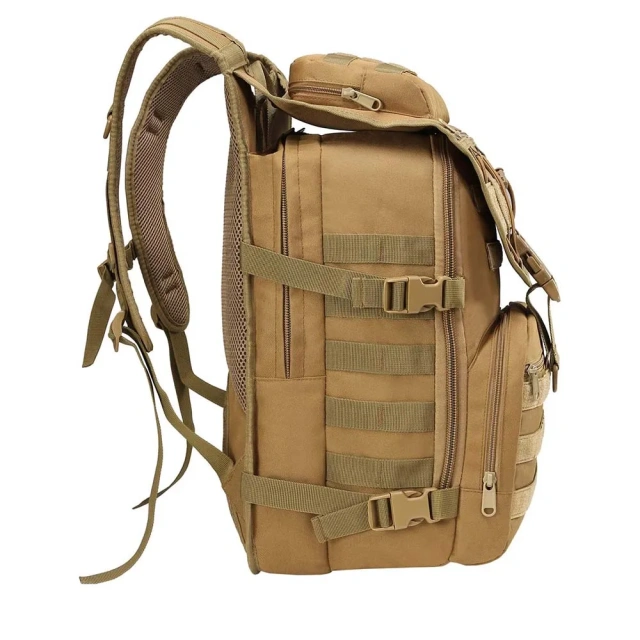Practical Assault Backpack Assault Bag Large Insect Resistant BagWater Repellent Backpack Travel Military Backpack Military Training Military Backpack  Detachable Camouflage Backpack Survival Kit Backpack Outdoor Military Training Military Backpack