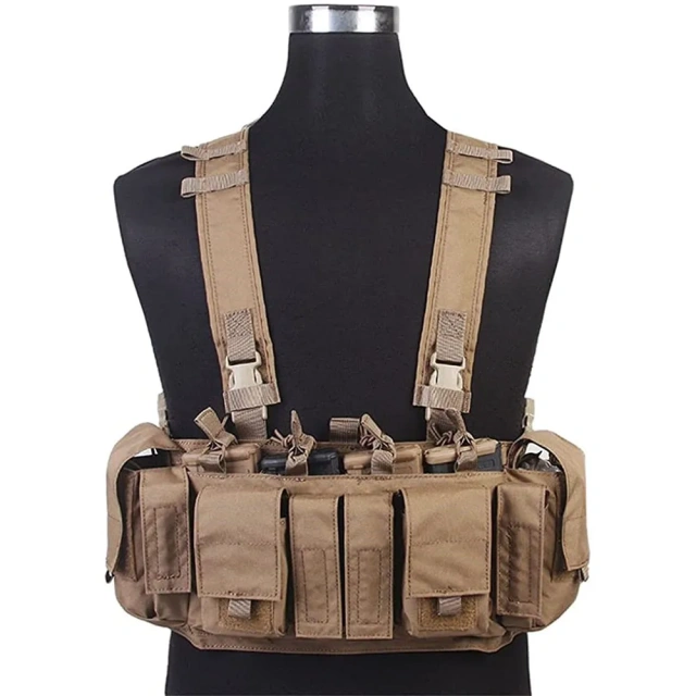 Wholesale Breathable Training Chest Vest Lightweight Training Vest for Hunting High Quality Tactical Wear-resistant Assault Vest  High quality special Training Chest vests Breathable multifunctional sports equipment