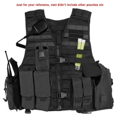 Customized Wear-resistant Lightweight Training Vest Outdoors Breathable Hunting Vest High Quality Tactical Hunting Vest  Wear-resistant Lightweight outdoors Breathable Paintball Training Vest high-quality Durable Vest