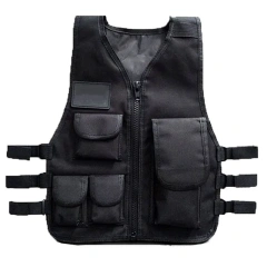 Durable Outdoor Wholesale Adjustable Children Training Vest Outdoor Tactical Vest Multifunctional Wear-Resistant Training Vest  Hot selling Wear-resistant Training Vest Lightweight Camouflage durable lightweight Vest
