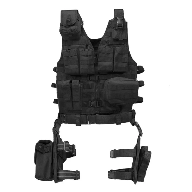 Hot Selling Customized Tactical Equipment Vest for Training Breathable Assault Training Vest High Quality Tactical Vest  Multifunctional Training Weight Star Vest Training lightweight Wear-resistant vest