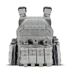 Hot Selling Best Quality Durable Tactical Equipment Vest Outdoors Training Vest Breathable Tactical Vest for Men  Training Lightweight Operational Vest Fully Adjustable Pouches Training stab-proof sports equipment security vest