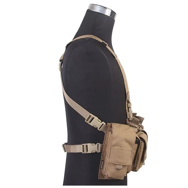 Wholesale Breathable Training Chest Vest Lightweight Training Vest for Hunting High Quality Tactical Wear-resistant Assault Vest  High quality special Training Chest vests Breathable multifunctional sports equipment