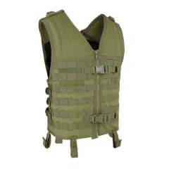 Waterproof Durable Tactical Training Vest Multifunctional Assault Vest for Outdoors Wear-Resistant Breathable Training Vest  Training Vest Left Side Ammo Adapt Training Vest Left Side Ammo Fully Adjustable