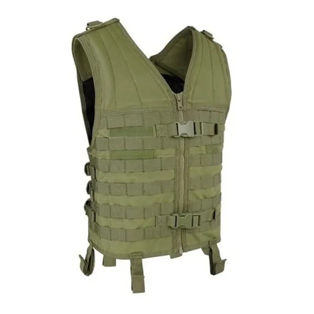 Waterproof Durable Tactical Training Vest Multifunctional Assault Vest for Outdoors Wear-Resistant Breathable Training Vest  Training Vest Left Side Ammo Adapt Training Vest Left Side Ammo Fully Adjustable