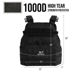 Hot Selling Training Vest for Tactical Breathable Assault Training Vest Wear-Resistant Hunting Vest   high-quality Durable Waterproof multifunctional Wear-resistant Training Vest Fully Adjustable