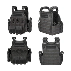 Wholesale Wholesale Wear-Resistant Assault Vest for Outdoor Tactical Vest for Men Lightweight Hunting Training Climbing Vest   Adjustable Adults Training Vest Durable Outdoor Ultra-Light Breathable Training Vest