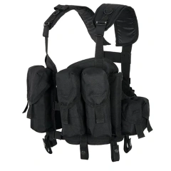Wholesale Durable Sport Training Vest for Outdoor Breathable Training Vest High Quality Adjustable Training Vest  Training outdoors Breathable Vest Adjustable Modular Paintball Vest Open TOP Triple Mag Pouch