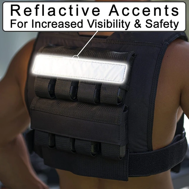 Adjustable Weighted Vest Removable Weights Men and Women Multifunctional Calisthenics and Fitness Sport Training Vest  Multifunctional Training Discreet Vest Fully Adjustable Training Weight fashion stab-proof Vest