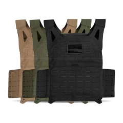Wholesale Breathable Outdoors Assault Training Vest High Quality Training Vest Adjustable Outdoor Lightweight Tactical Vest  Hot selling Training Vest Hook Backing Training Placard multifunctional Sports Training vest