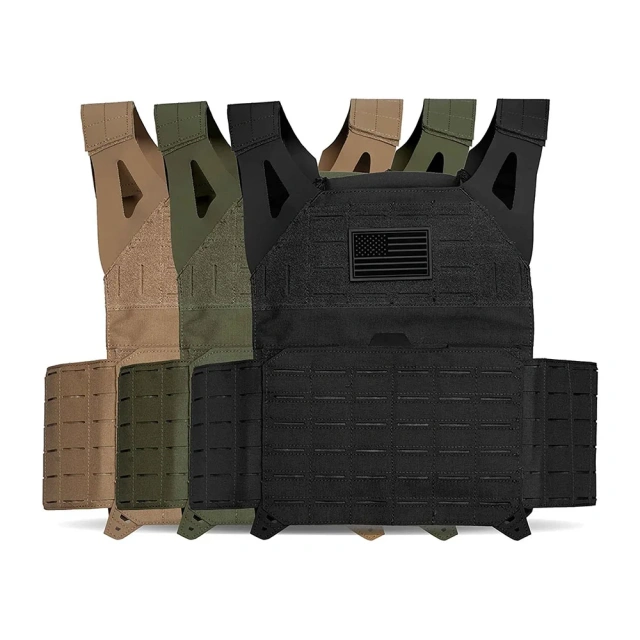 Wholesale Breathable Outdoors Assault Training Vest High Quality Training Vest Adjustable Outdoor Lightweight Tactical Vest  Hot selling Training Vest Hook Backing Training Placard multifunctional Sports Training vest