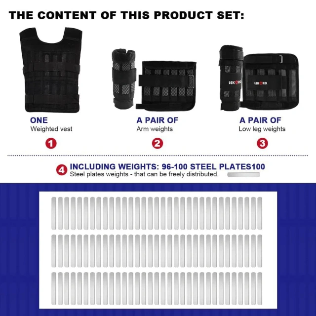 Lightweight High-quality Training Adjustable Weighted Vest Wear-resistant Lightweight Stab-proof Training Vest  Fully Adjustable Training Weight multifunctional Vest Training equipment Training vest