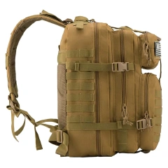 Practical Assault Backpack 45 Litre Large Capacity Backpack Training Field Backpack Practical Military Training Backpack Bug out Bag Rucksack Tactical Military Backpack