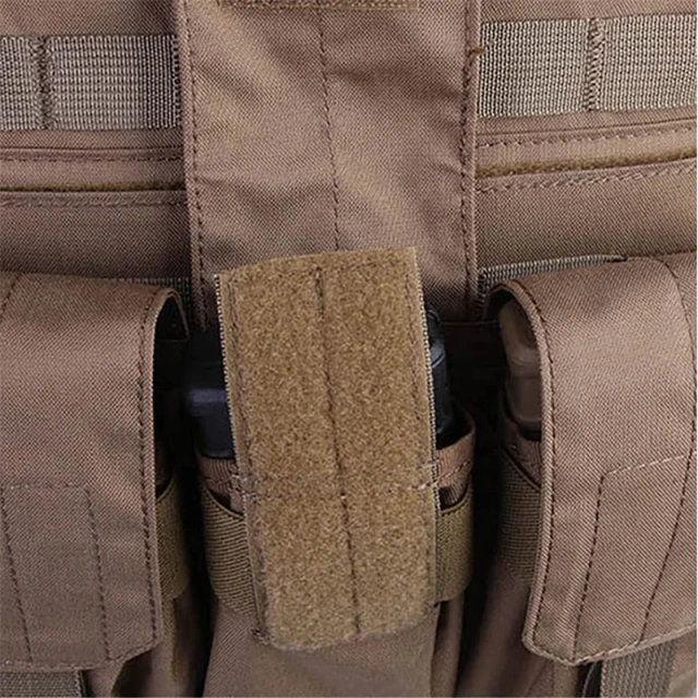 Adjustable Water Repellent Training Wear-resistant Outdoors Breathable Paintball Training Outdoor Activities Vest  Adjustable high-quality Training Vest Enhanced Triple Front Panel Training Vest Waterproof Wear-resistant Training Weight Vest Tough Nylon