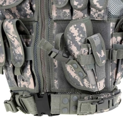 High Quality Tactical Training Vest Outdoors Breathable Assault Vest for Training Adjustable Tactical Hunting Vest  Hot selling Lightweight Outdoor Ultra-Light Training Chest Rig Vest waterproof stab-proof vest