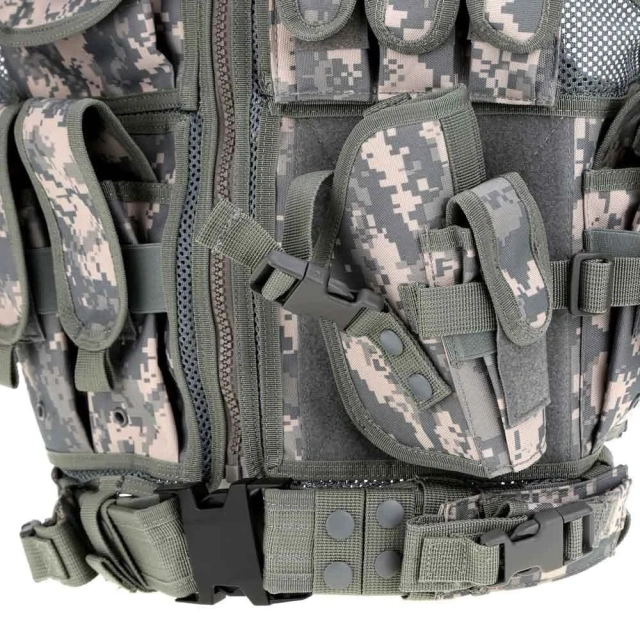 High Quality Tactical Training Vest Outdoors Breathable Assault Vest for Training Adjustable Tactical Hunting Vest  Hot selling Lightweight Outdoor Ultra-Light Training Chest Rig Vest waterproof stab-proof vest