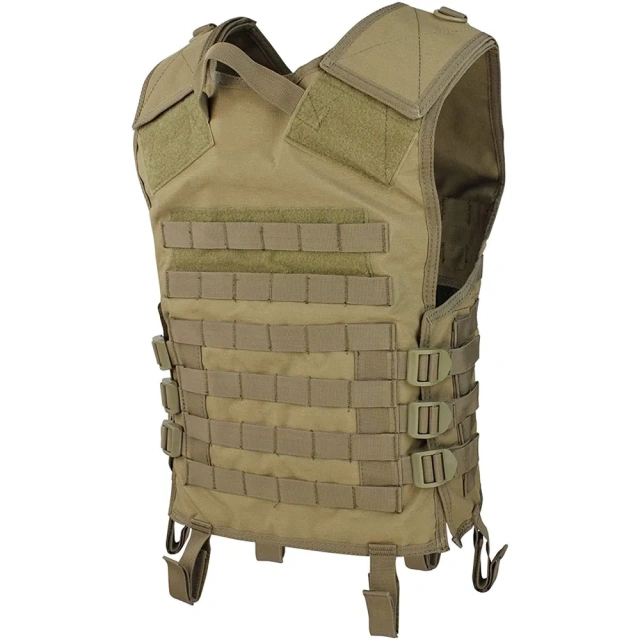 Waterproof Durable Tactical Training Vest Multifunctional Assault Vest for Outdoors Wear-Resistant Breathable Training Vest  Training Vest Left Side Ammo Adapt Training Vest Left Side Ammo Fully Adjustable