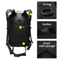 Practical Assault Backpack Large Training Assault Bag Outdoor Fishing and Hunting Bag Camping Hiking Backpack Military Training Military Backpack Waterproof Military Bag Backpack Travel Backpack