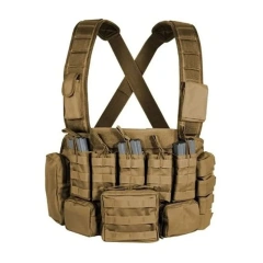 Hot Selling Wear-Resistant Tactical Vest Lightweight Training Chest Rig Vest Top Quality Tactical Hunting Vest  Assault Vest for Hunting Training outdoors Breathable Vest lightweight Outdoor Sports Vest