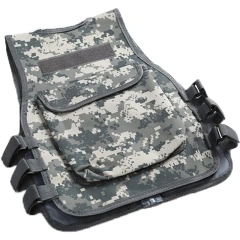 Wholesale High Quality Durable Tactical Training Vest for Outdoor Camouflage Hunting Vest Breathable Camo Tactical Vest  Training equipment security vest Adjustable Training outdoors Breathable Paintball Vest