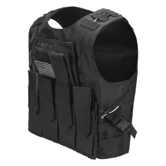 Hot Sale High Quality Training Hunting Vest for Outdoors Breathable Training Vest Adjustable Training Vest  Training Assault Vest Outdoor Multi-Function EVA Thick Guard Vest anti-friction stab-proof Vest