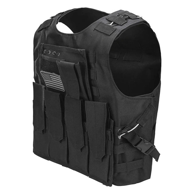 Hot Sale High Quality Training Hunting Vest for Outdoors Breathable Training Vest Adjustable Training Vest  Training Assault Vest Outdoor Multi-Function EVA Thick Guard Vest anti-friction stab-proof Vest