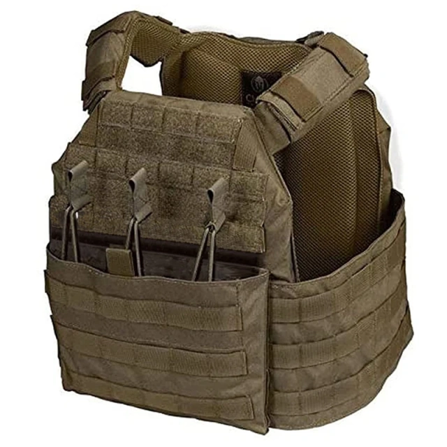 High Quality Adjustable Training Hunting Vest for Outdoor Lightweight Tactical Training Vest Breathable Tactical Vest  Training Vest Chest Rigs Kit with Sewn-in Tool Pouch Wear-resistant Lightweight stab-proof Sports Training vest