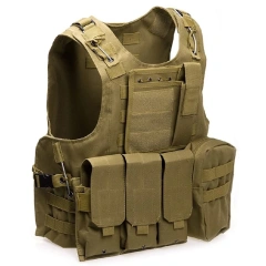 Hot Selling Hunting Tactical Vest Outdoors Breathable Hunting Vest High Quality Tactical Training Vest  Hot selling Breathable Training Chest Rig Vest Outdoor waterproof multifunctional Vest