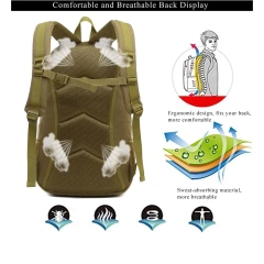 Practical Assault Backpack Assault Kit Hunting Hiking Camping Backpack  Camo Tactical Hunting Day pack Large Capacity Military Backpack Outdoor Military Training Backpack
