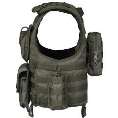 Outdoor Wholesale Tactical Equipment Vest Outdoors Breathable Training Vest High Quality Training Wear-resistant Tactical Vest  Adjustable Weighted Plates Men Workout Training vest Training durable outdoors vest