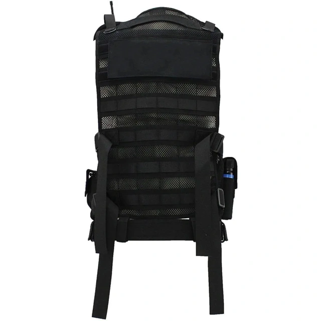 Hot Selling Heavy Duty Training Vest Adjustable Tactical Training Vests Durable Tactical Training Vest for Outdoors  Training Duty Equipment Hunting Vest Adjustable Training durable outdoors security Training vest